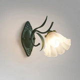 Wandleuchte in Form einer Blume