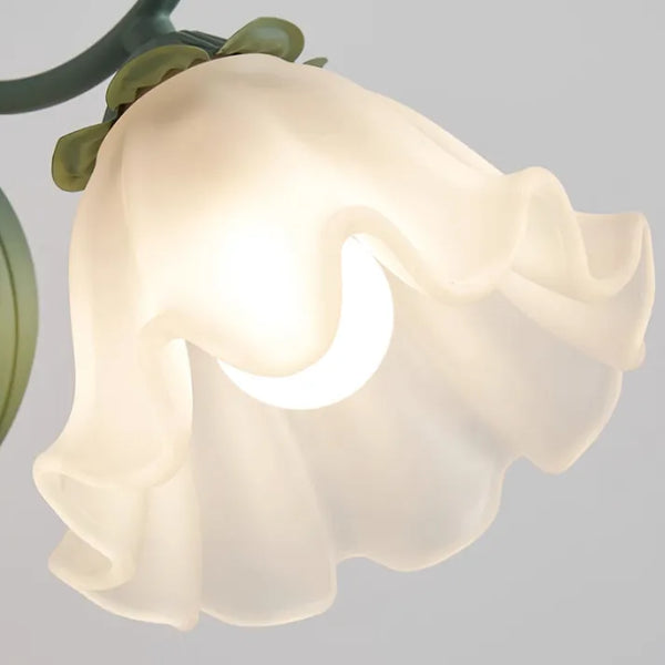 Wandleuchte in Form einer Blume