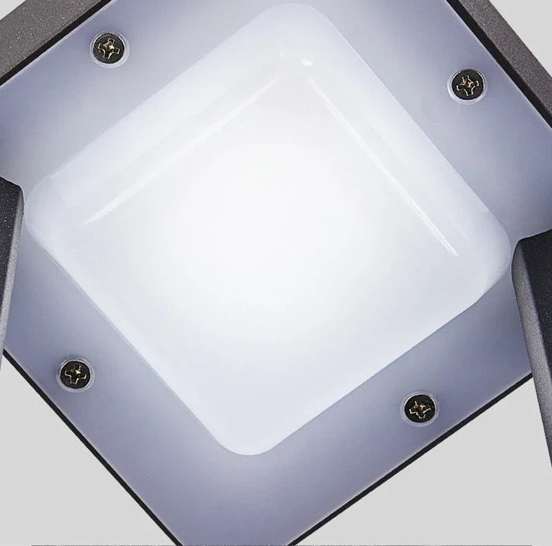 LumiPad Moderne LED Gartenlampe – Minimalistisches IP55 Außenlicht für Garten, Einfahrt, Hof & Landschaft