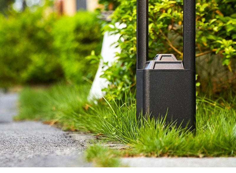 LumiPad Moderne LED Gartenlampe – Minimalistisches IP55 Außenlicht für Garten, Einfahrt, Hof & Landschaft
