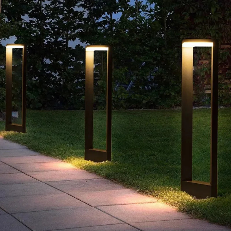 LumiPillar Aluminium LED Gartenleuchte
