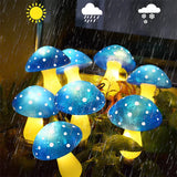 LUMIGLOW Solar-Pilz-Lichterkette