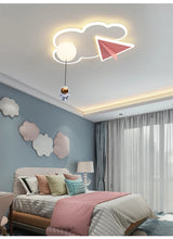 CosmoGlow LED Astronauten Wolken-Deckenleuchte