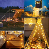 LumiGlobe 10M Kleine Kugel-Lichterkette – USB/Batterie