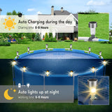 SOLARLUX 6er-Set LED Solar Poolbeleuchtung