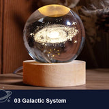 Lumea Galaxy Kristall Nachtlicht