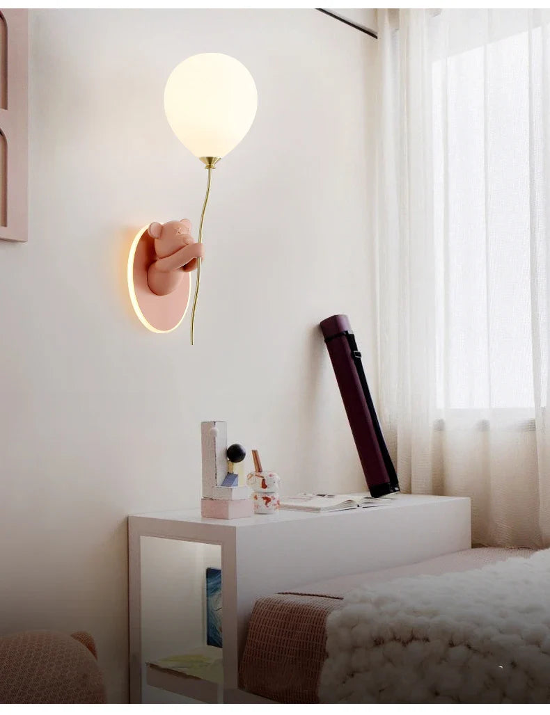 BearGlow LED Kinder-Wandleuchte