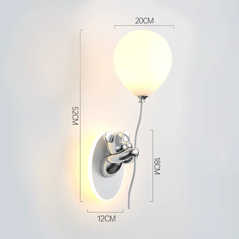 BearGlow LED Kinder-Wandleuchte