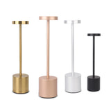 LumiÉlan – Klassische Wiederaufladbare Tischlampe mit Touch, 3 Farben & Stufenloser Dimmung