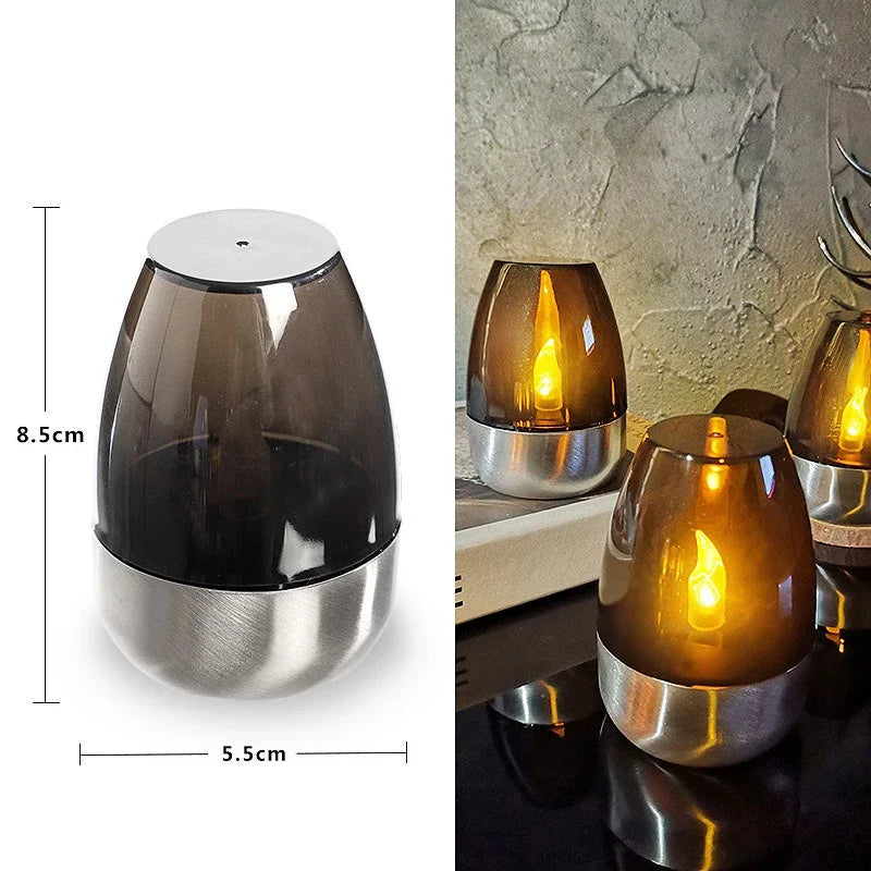 LumiVibe Solar LED Kerze
