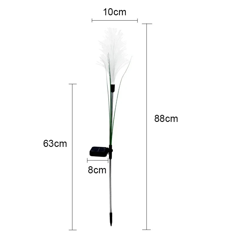 LUXARÉ SolarReed Gartenleuchte