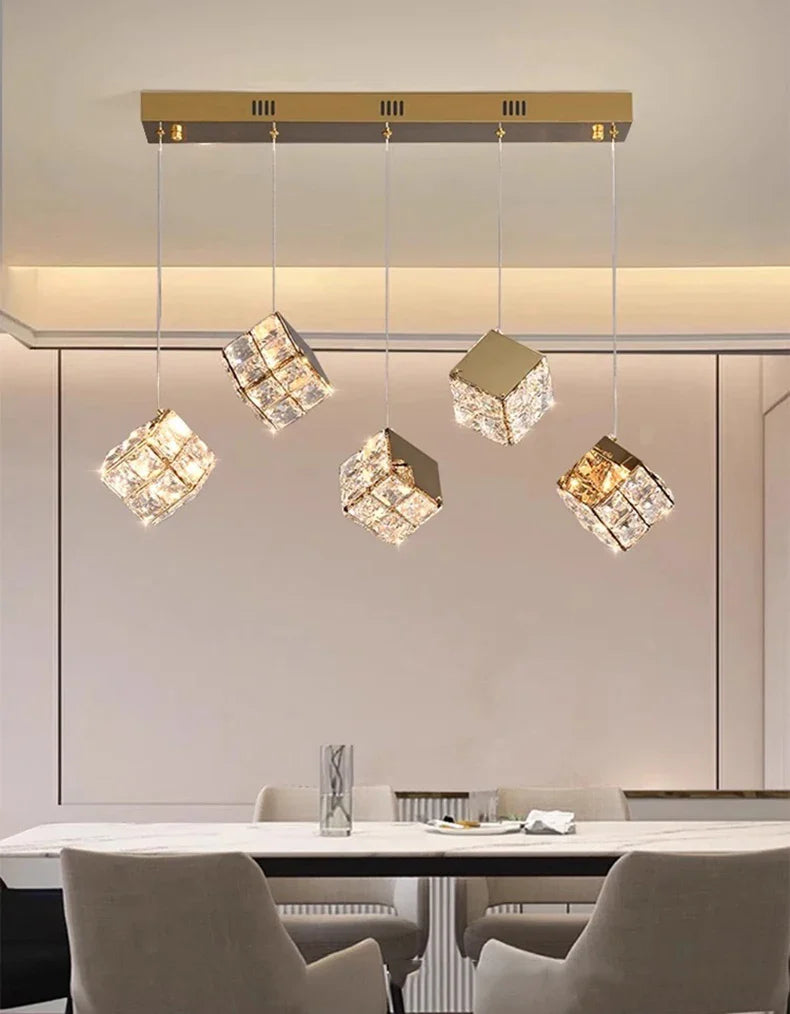 LuxeLicht Kristallen Trap Hanglamp