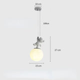 Nordic Bear Glow – Verspielte LED-Hängeleuchte für Kinderzimmer & Kreativräume