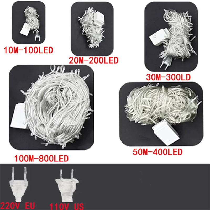 LumiFest LED Weihnachtsbeleuchtung – 10M / 50M / 100M