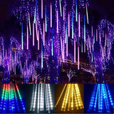 SternFall 50cm LED Meteorregen-Lichterkette,  Weihnachtsbeleuchtung
