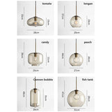 LumiLoft Glas Pendelleuchte