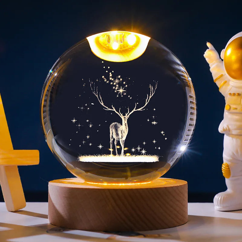 Lumea Galaxy Kristall Nachtlicht