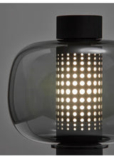 BonboriGlow Nordische Glas-Stehlampe
