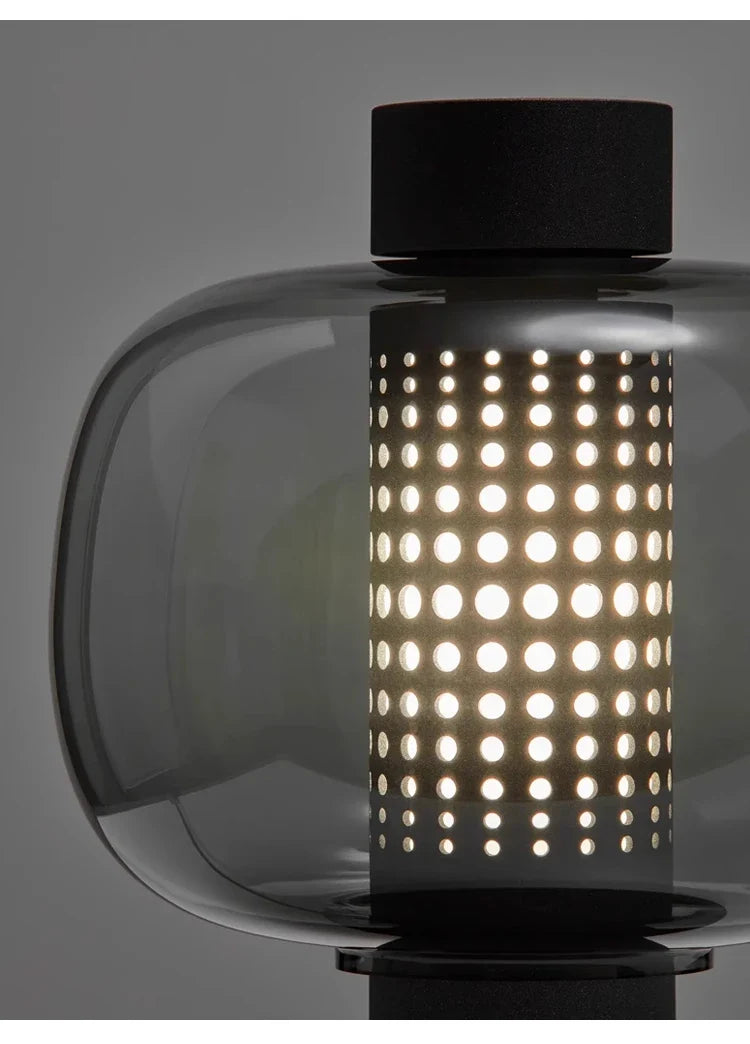 BonboriGlow Nordische Glas-Stehlampe