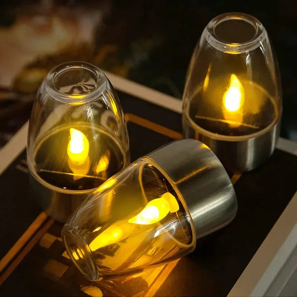 SOLARFLICK Solar LED Kerzenlicht für Außen