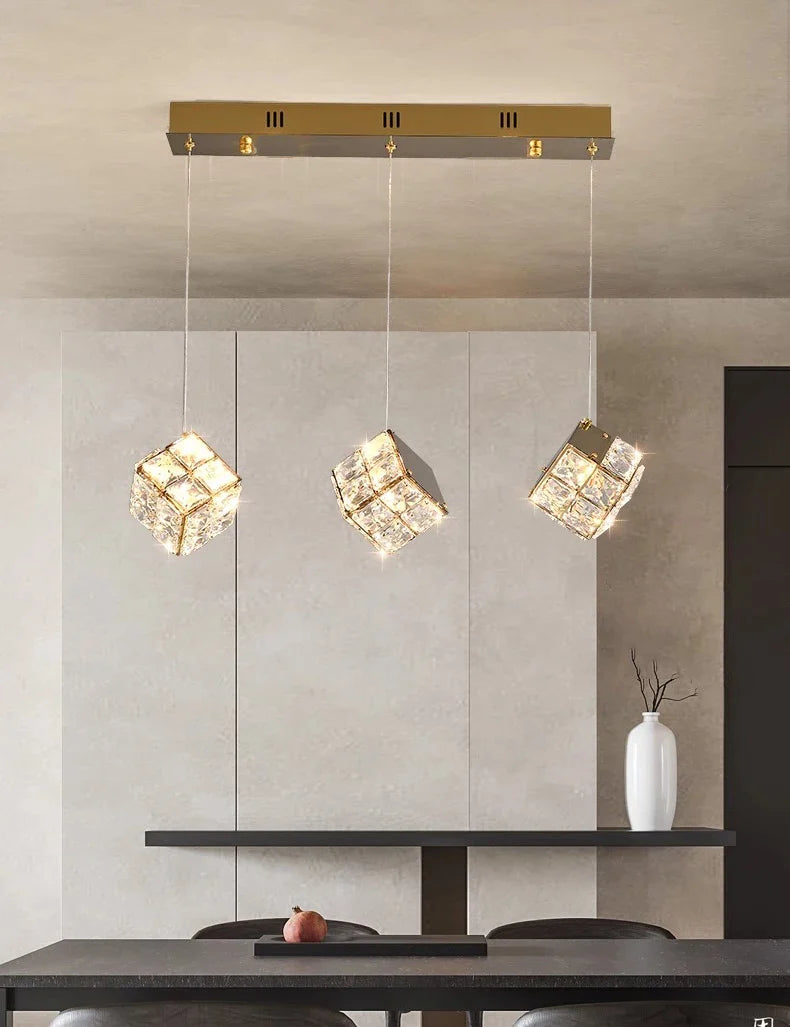 LuxeLicht Kristallen Trap Hanglamp