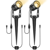 PowerBeam LED Gartenstrahler Außen – Wasserdichte Landschaftsbeleuchtung