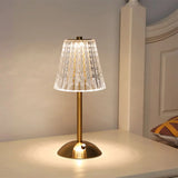 Aurora CrystalTouch – Klassische Kristall-LED-Tischlampe mit Touchbedienung