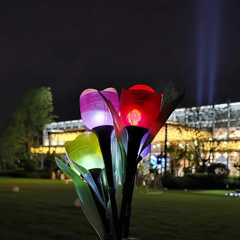 SolarTulipa LED Gartenleuchte