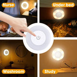 GlowDot USB Wiederaufladbares LED Nachtlicht