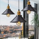 IronGlow Vintage LED Pendelleuchte – Retro Loftlampe für Küche & Esszimmer