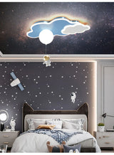 CosmoGlow LED Astronauten Wolken-Deckenleuchte