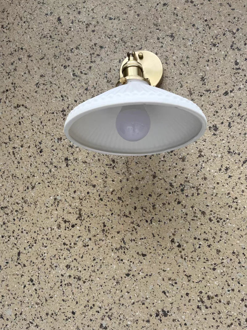 Kyotaro Wandleuchte – Japanische Keramik-Wandlampe mit LED-Kompatibilität