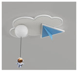 CosmoGlow LED Astronauten Wolken-Deckenleuchte