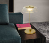 Aurélo – Designer Tischlampe aus Glas mit LED & Postmodernem Stil