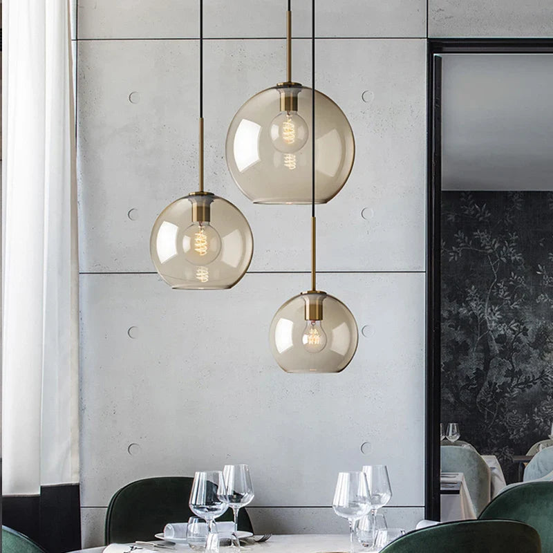 LumiLoft Glas Pendelleuchte