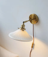 Kyotaro Wandleuchte – Japanische Keramik-Wandlampe mit LED-Kompatibilität
