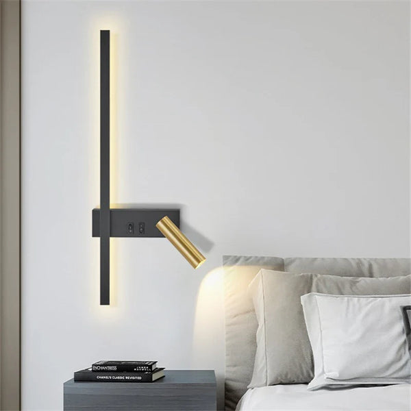 AuroraLuma Nordic Dual LED Wandleuchte