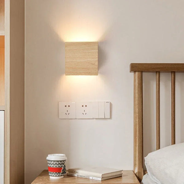 NORDLUM NaturLite LED-Wandleuchte