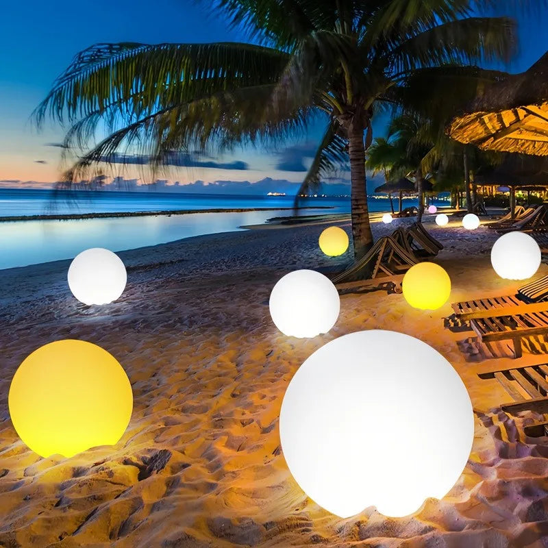 LUXARÉ GlowSphere RGB Gartenleuchte