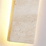 StoneGlow Recta – Moderne Wandleuchte aus Naturstein