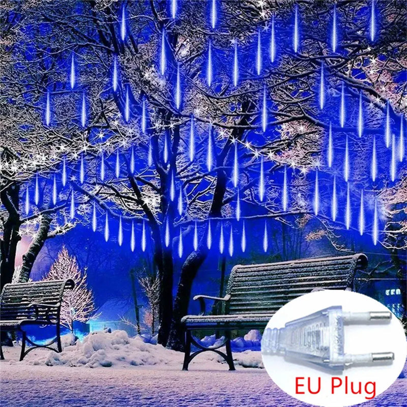 SternFall 50cm LED Meteorregen-Lichterkette,  Weihnachtsbeleuchtung