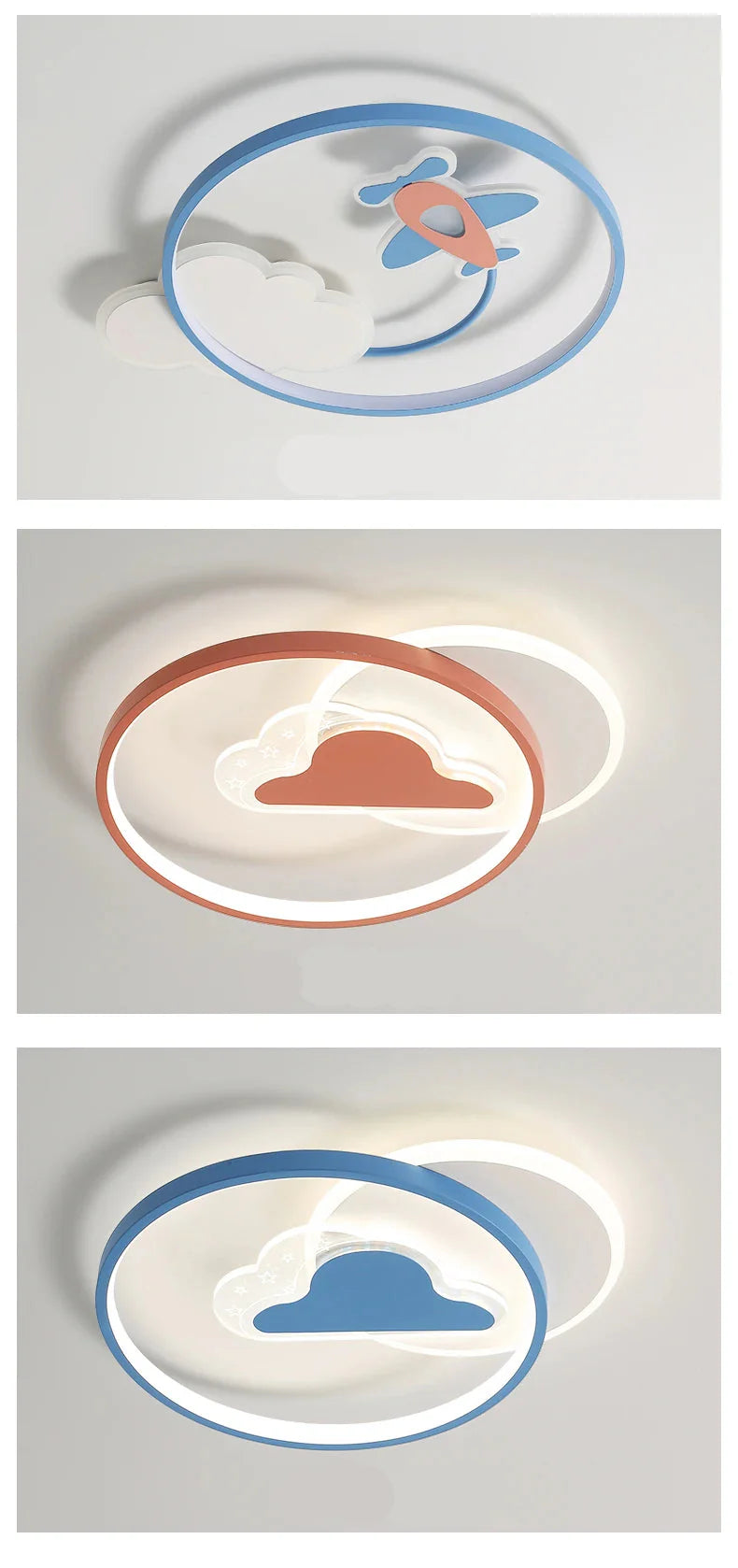 DreamGlow Dimmbarer LED-Kronleuchter für Kinderzimmer