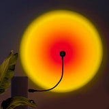SunGlow USB Sunset LED Projektor