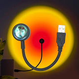 SunGlow USB Sunset LED Projektor