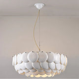 Französischer Handgefertigter Luxus-Keramikkronleuchter