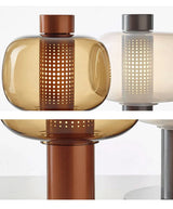 BonboriGlow Nordische Glas-Stehlampe