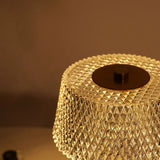 LumaGlow Touch – Wiederaufladbare Glas-LED-Nachtlampe