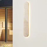 StoneGlow Recta – Moderne Wandleuchte aus Naturstein