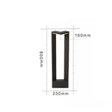 LumiPillar Aluminium LED Gartenleuchte
