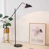 Nordic Gold Luxe Stehlampe – Minimalistisches Design mit Marmorfuß